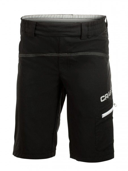 Craft Junior Bike Loosefit Shorts schwarz