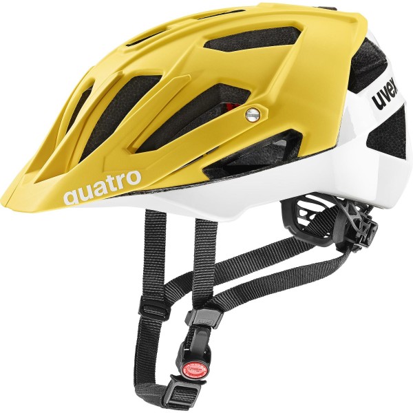 Uvex Quatro cc Helm sunbee-white 52-57 cm