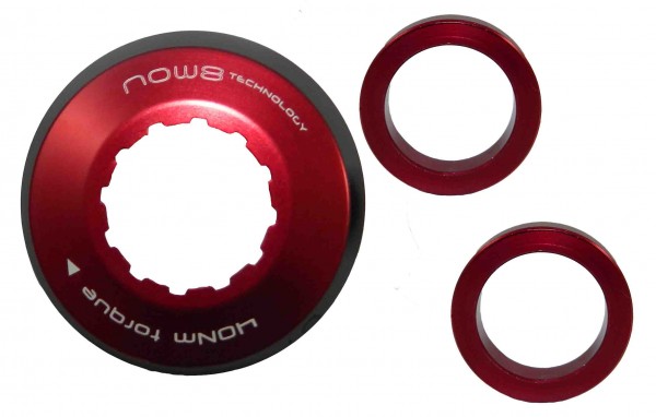 Now8 Umrüstkit Boost Adapter rear Centerlock 12x148 Boost