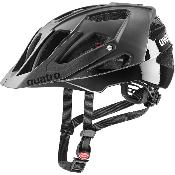 Uvex Quatro cc Helm all black matt