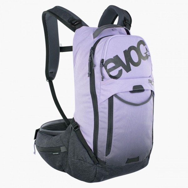 Evoc Trail Pro 16L Rucksack carbon grey/purple rose/black