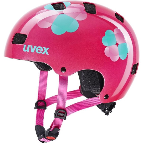 Uvex kid 3 Helm pink flower 51-55 cm
